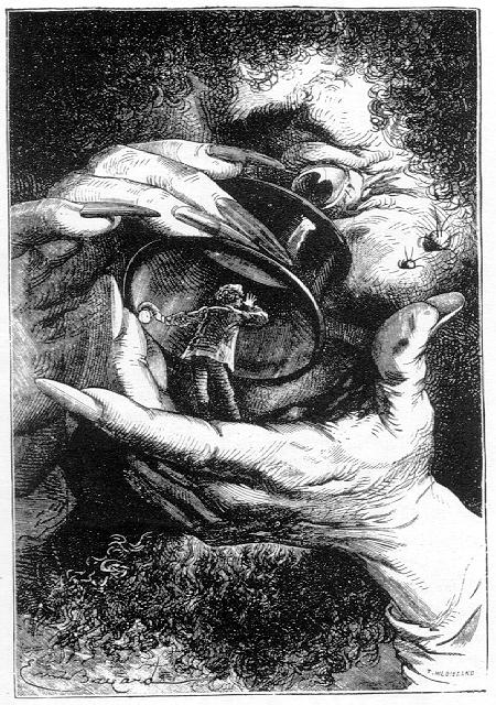 "¡En ese caso, yo sería un pigmeo, un mirmidón!"