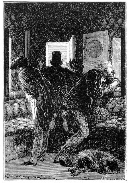 Los tres estaban al acecho de cualquier acontecimiento inesperado