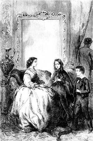 —Yo soy Miss Grant, señora; y ved aquí a mi hermano.