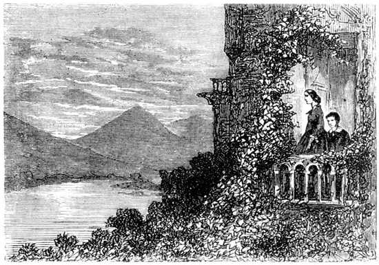 Miss Grant y su hermano quedaron aguardando en Malcolm Castle que Lord Glenarvan estuviese de vuelta