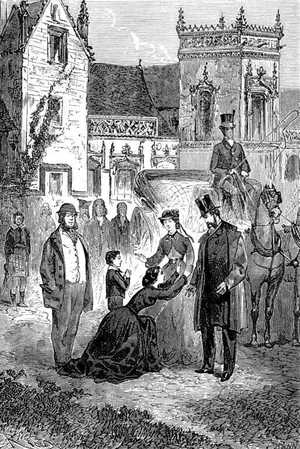     —¡Mi padre! ¡Mi pobre padre! —exclamó 