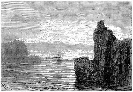 A las seis de la mañana dobló el promontorio de Cantry