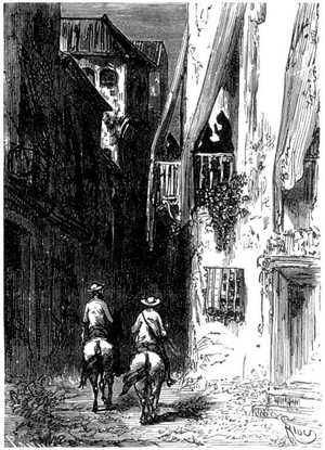 Entraban en la gran ciudad debida al genio emprendedor de Valdivia.