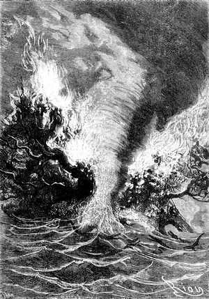 El formidable meteoro avanzó girando alrededor de sí mismo