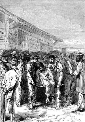 Era el cadáver del guarda, ya frío. Un puñal le había atravesado el corazón