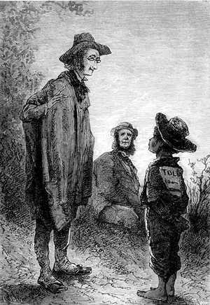 Aguardó en actitud modesta las preguntas del geógrafo