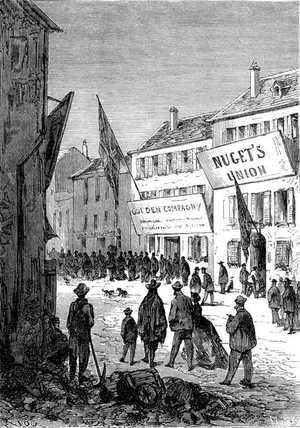 Hasta había un teatro, a diez chelines la entrada, que era muy concurrido